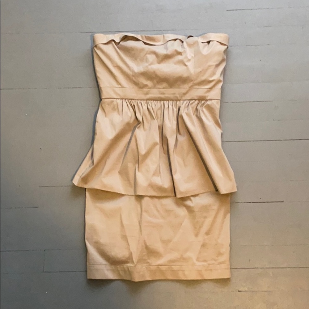 BCBG peplum dress